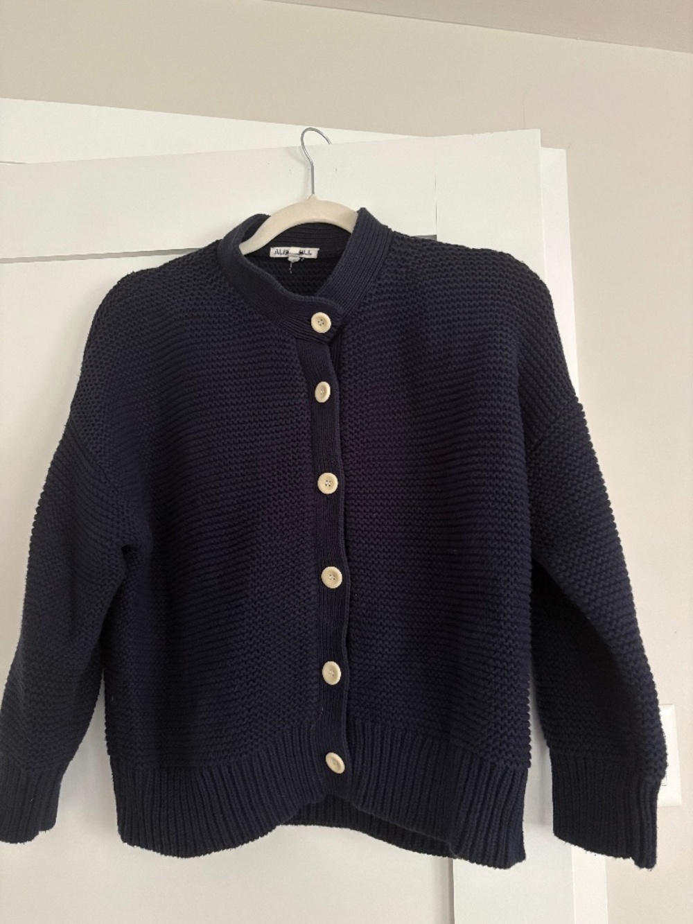 Alex Mill Nico Cardigan in Navy, Large